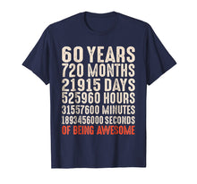 Load image into Gallery viewer, Funny shirts V-neck Tank top Hoodie sweatshirt usa uk au ca gifts for 60 Years Old 60th Birthday Vintage Retro T Shirt 720 Months 1428598