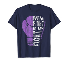 Load image into Gallery viewer, Funny shirts V-neck Tank top Hoodie sweatshirt usa uk au ca gifts for Pancreatic Cancer Awareness Shirt Her Fight Is My Fight 2755115