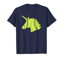 Load image into Gallery viewer, Funny shirts V-neck Tank top Hoodie sweatshirt usa uk au ca gifts for DISTRESSED UNICORN SOFTBALL SHIRT 564299