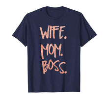 Load image into Gallery viewer, Funny shirts V-neck Tank top Hoodie sweatshirt usa uk au ca gifts for Wife Mom Boss Rose Gold Glittery Shirt 779410