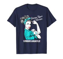 Load image into Gallery viewer, Funny shirts V-neck Tank top Hoodie sweatshirt usa uk au ca gifts for Ovarian Cancer Warrior Unbreakable T-Shirt Awareness Gift 661474