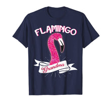 Load image into Gallery viewer, Pink Flamingo Grandma Tee Grandmothers Nana T-Shirt Gifts
