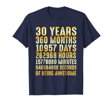 Load image into Gallery viewer, Funny shirts V-neck Tank top Hoodie sweatshirt usa uk au ca gifts for 30 Years Old 30th Birthday Gold Vintage T Shirt 360 Months 1680798