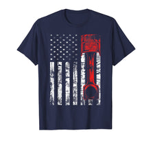Load image into Gallery viewer, Funny shirts V-neck Tank top Hoodie sweatshirt usa uk au ca gifts for Patriotic Auto & Diesel Mechanic USA Flag Piston T-shirt 1410921