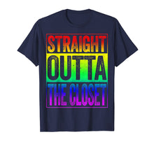 Load image into Gallery viewer, Funny shirts V-neck Tank top Hoodie sweatshirt usa uk au ca gifts for Straight Outta The Closet T-Shirt LGBT Pride Gift Shirt 1348909