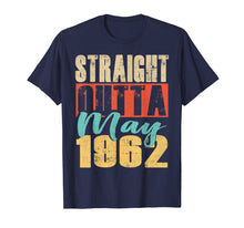 Load image into Gallery viewer, Funny shirts V-neck Tank top Hoodie sweatshirt usa uk au ca gifts for Straight Outta MAY 1962 57th Awesome Birthday T-Shirt Gifts 1979304