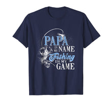 Load image into Gallery viewer, Funny shirts V-neck Tank top Hoodie sweatshirt usa uk au ca gifts for Mens Papa Is My Name Fishing Game T-Shirt Gifts 1023328