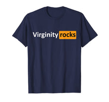 Load image into Gallery viewer, Virginity Porn Lover Rocks - Funny No Sex T-Shirt-121247