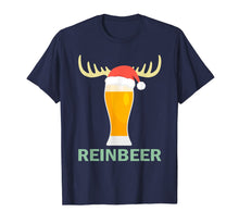 Load image into Gallery viewer, Funny shirts V-neck Tank top Hoodie sweatshirt usa uk au ca gifts for Reinbeer Santa Claus Reindeer Beer Funny Christmas Drinking T-Shirt 516679