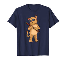 Load image into Gallery viewer, Cat Bassoon Shirt Women Men Jazz Music Cat Gifts Bassoonist T-Shirt-4003634