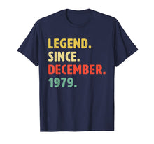 Load image into Gallery viewer, Vintage Retro 40th Birthday Gifts Idea Classic December 1979 T-Shirt-446822