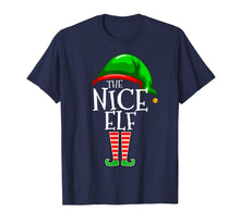 Load image into Gallery viewer, The Nice Elf Group Matching Family Christmas Gifts Funny T-Shirt