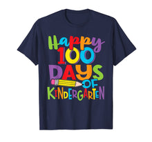 Load image into Gallery viewer, Happy 100 Days of Kindergarten Teacher and Kids Colorful T-Shirt-1319963