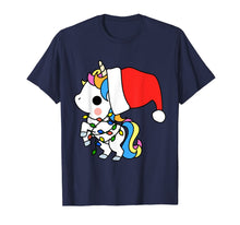 Load image into Gallery viewer, Funny shirts V-neck Tank top Hoodie sweatshirt usa uk au ca gifts for Unicorn Christmas Shirt Girls Women Xmas Gifts Cute Kawaii T-Shirt 434802