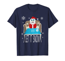 Load image into Gallery viewer, Santa Cocaine let it snow christmas sweater Gifts T-Shirt-351525
