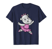 Load image into Gallery viewer, Funny shirts V-neck Tank top Hoodie sweatshirt usa uk au ca gifts for Christmas Ballet Gift Ballerina Dancer Hippo Gifts T-Shirt 806788