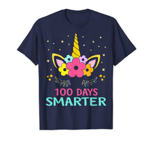 Load image into Gallery viewer, 100 Days of School Shirt Unicorn Girls Costume Gift Tee T-Shirt-595937