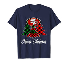 Load image into Gallery viewer, Funny shirts V-neck Tank top Hoodie sweatshirt usa uk au ca gifts for Merry Christmas Tree Football Team SanFrancisco-49er Fan T-Shirt 289708