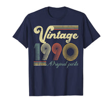 Load image into Gallery viewer, 30 Years Old - Made in 1990 - Vintage 30th Birthday T-Shirt-80177