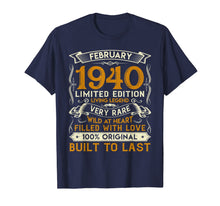Load image into Gallery viewer, February 1940 Shirt 80 Years Old 80th Birthday Gifts T-Shirt-1285668
