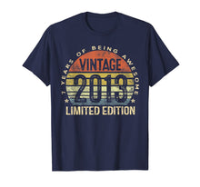 Load image into Gallery viewer, 7 Year Old Gifts Vintage 2013 Limited Edition 7th Birthday TShirt232791