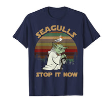 Load image into Gallery viewer, Funny shirts V-neck Tank top Hoodie sweatshirt usa uk au ca gifts for Vintage-Seagulls-Stop It Now T-Shirt 100604