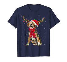 Load image into Gallery viewer, Funny shirts V-neck Tank top Hoodie sweatshirt usa uk au ca gifts for Beagle Reindeer Red Scarf Christmas Costume T-Shirt 635826