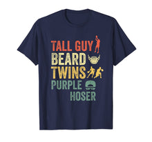 Load image into Gallery viewer, Perfect gift for kids dude-TALL GUY BEARD TWINS PURPLE HOSER T-Shirt-446879