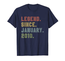 Load image into Gallery viewer, Legend Since January 2010 10th Birthday 10 Years Old Gifts T-Shirt-3194170