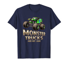 Load image into Gallery viewer, Monster Trucks Are My Jam - Cool Monster Truck T-Shirt-241088
