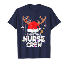 Load image into Gallery viewer, Funny shirts V-neck Tank top Hoodie sweatshirt usa uk au ca gifts for Christmas Nurse Crew Santa Hat Reindeer Merry Christmas gift T-Shirt 266284