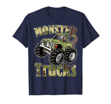 Load image into Gallery viewer, Monster Trucks T Shirt Funny Camouflage Birthday Gift T-Shirt-173494