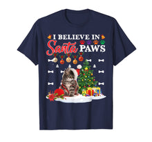Load image into Gallery viewer, Funny shirts V-neck Tank top Hoodie sweatshirt usa uk au ca gifts for I believe in Santa paws Cat Gifts Shirt Cats Gifts Cute T-Shirt 858201