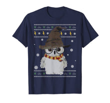 Load image into Gallery viewer, Funny shirts V-neck Tank top Hoodie sweatshirt usa uk au ca gifts for Funny Cute Owl Harry Magical Wizard Potter Ugly Christmas T-Shirt 200527