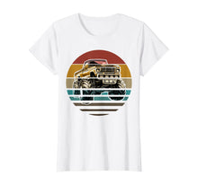 Load image into Gallery viewer, Retro Vintage Monster Truck Retro Sunset Gift for Boys Kids T-Shirt-2097878