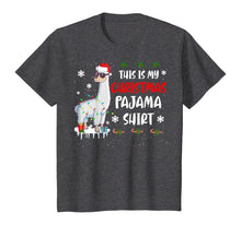 Load image into Gallery viewer, This Is My Christmas Pajama Shirt Llama Christmas Gifts T-Shirt