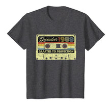 Load image into Gallery viewer, Vintage December 1988 31st birthday Gifts 70s Retro Cassette T-Shirt