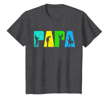 Load image into Gallery viewer, Retro Golfing Papa Tee Shirt. Golf Gifts For Fathers Day