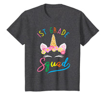 Load image into Gallery viewer, Team 1st Grade Unicorn Back To School For Girl & Women T-Shirt 1707687