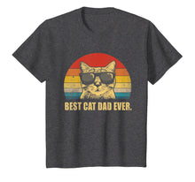 Load image into Gallery viewer, Vintage Best Cat Dad Ever T-Shirt Cat Daddy Father Gift Men