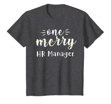Load image into Gallery viewer, One Merry HR Manager Job Xmas Lights Christmas Gifts T-Shirt