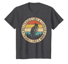 Load image into Gallery viewer, Not Fragile Like A Flower Fragile Like A Bomb Feminist Retro T-Shirt