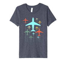 Load image into Gallery viewer, Funny shirts V-neck Tank top Hoodie sweatshirt usa uk au ca gifts for Cute Vintage Airplanes | Fly Airplane Pilot T-Shirt 3308999