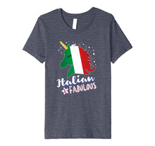 Load image into Gallery viewer, Italian Unicorn Italy Flag Kids Tshirt