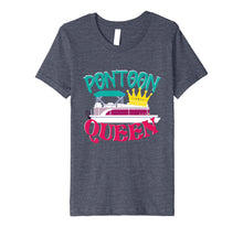 Load image into Gallery viewer, Funny shirts V-neck Tank top Hoodie sweatshirt usa uk au ca gifts for Boating Captain Pontoon Queen Shirt Pontoon Boat Gifts 3681677