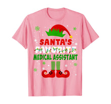 Load image into Gallery viewer, Funny shirts V-neck Tank top Hoodie sweatshirt usa uk au ca gifts for Santa's Favorite Medical Assistant Cute Christmas Gifts T-Shirt 431184