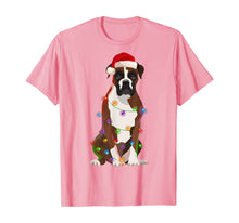 Load image into Gallery viewer, Funny shirts V-neck Tank top Hoodie sweatshirt usa uk au ca gifts for Boxer Dog Christmas Lights Xmas Dog Lover T-Shirt 1026238
