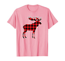 Load image into Gallery viewer, Funny shirts V-neck Tank top Hoodie sweatshirt usa uk au ca gifts for Moose Red Buffalo Plaid Matching Pajama Family Gift T-Shirt 163191