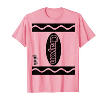 Load image into Gallery viewer, Pink Crayon Box Halloween Costume Couple Group T-Shirt 24795