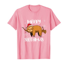 Load image into Gallery viewer, Funny shirts V-neck Tank top Hoodie sweatshirt usa uk au ca gifts for Merry Slothmas Funny Sloth Christmas Outfit For Sloth Lovers T-Shirt 357796